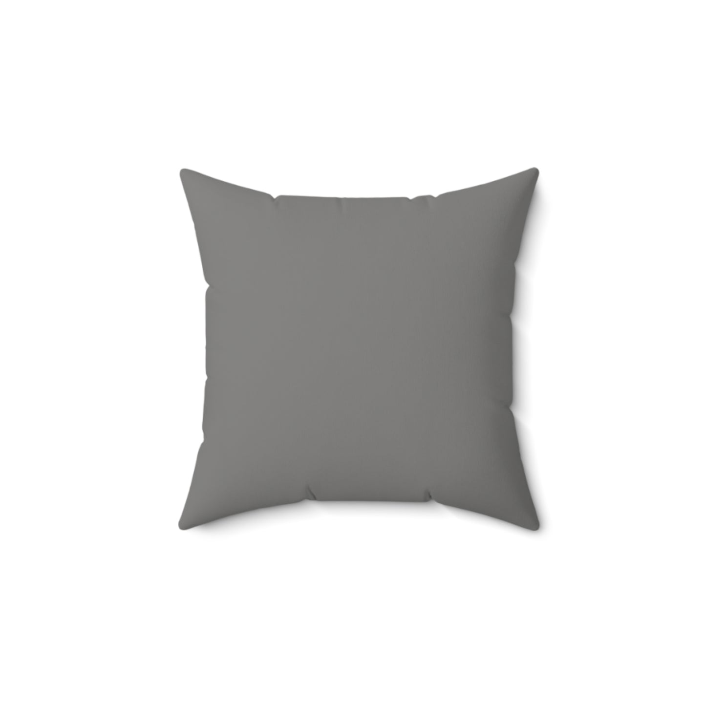 Grey Throw Pillow
