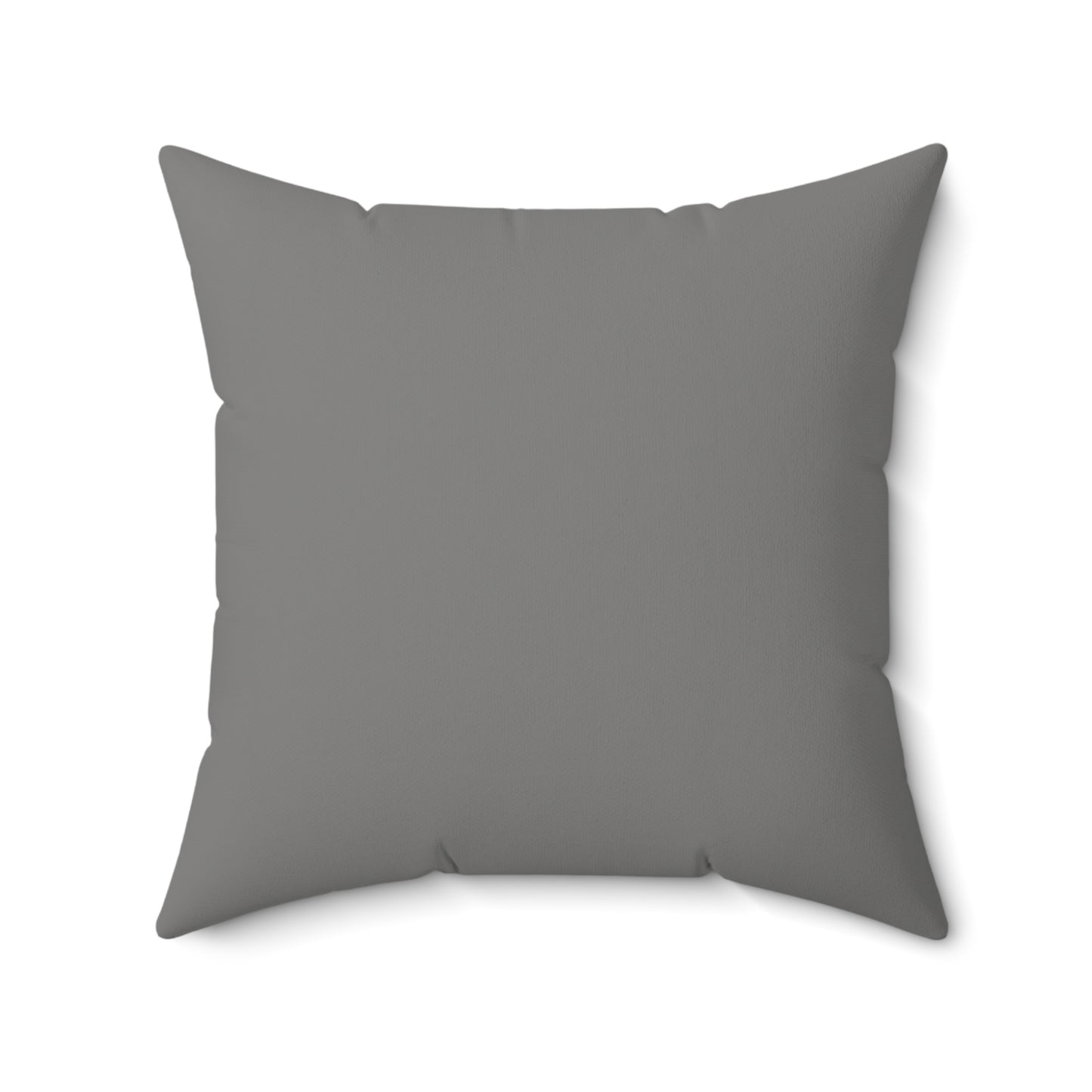 Grey Throw Pillow